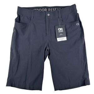 Outdoor Research Shorts Womens Size 10 Black Ferrosi Over Short Hiking UPF 50+